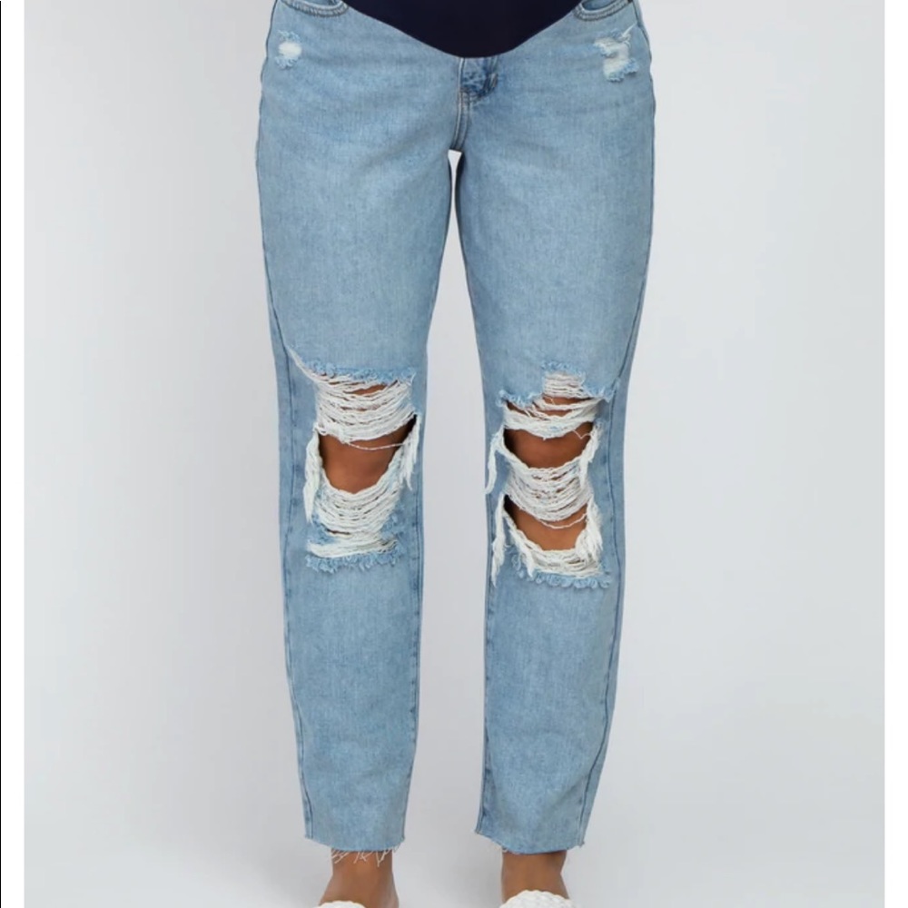 Pink Blush Maternity Light Blue Jeans